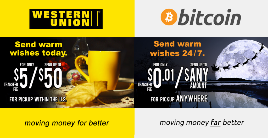 WesternUnionVSbitcoin